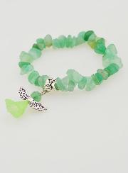 Bracelet Enfant Ange Gardien - Vert