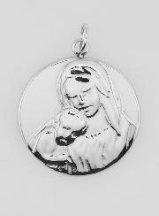 Médaille Vierge à l'Enfant - 20mm