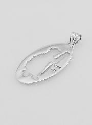 Médaille Saint Jacques de Compostelle - 20mm