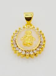 Médaille Vierge Miraculeuse Ivoire - 17mm