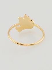 Bague Colombe de la Paix en Plaqué Or - T54