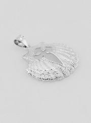 Médaille Coquille & Croix de Saint Jacques - 18mm