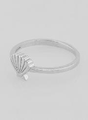 Bague Argent Coquille St Jacques de Compostelle - T58