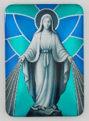 Magnet & Livret de Neuvaine - Vierge Miraculeuse