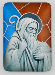 Magnet & Livret de Neuvaine - Saint Benoît