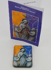 Magnet & Livret de Neuvaine - Marie qui Défait les Noeuds