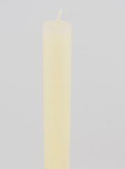 Bougie Teintée Masse 27cm - Blanc Perlé