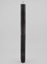 Bougie Teintée Masse 27cm - Gris
