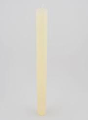 Bougie de Prière Teintée Masse - Blanc Perlé