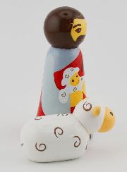 Statue Christ Bon Pasteur & Mouton