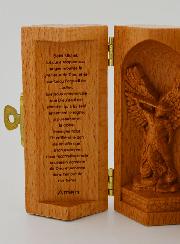 Triptyque en Bois Massif - Saint Michel