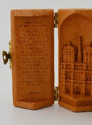 Triptyque en Bois Massif - Notre Dame de Paris