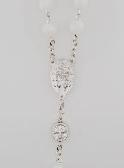 Chapelet Médaille Médaille Miraculeuse - Blanc