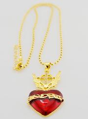 Collier Religieux Ex-Voto & Croix - 40cm