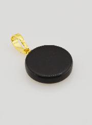 Médaille Avec Croix - Noir