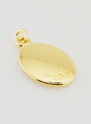 Médaille ND de Lourdes Dorée - 25mm