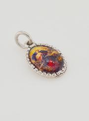 Médaille Bord Torsadé 15mm - Marie qui Défait les Noeuds