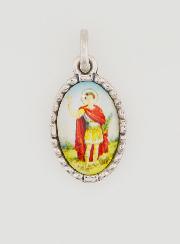 Médaille Bord Torsadé 15mm - Saint Expedit