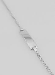 Gourmette de Baptême Enfant en Argent - 16cm