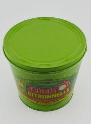 Bougie Citronnelle Seau Métal - Vert