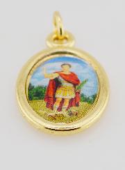 Médaille Saint Expedit Dorée - 25mm