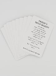 Lot de 10 Cartes de Prière à Saint Martin