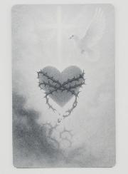 Lot de 10 Cartes de Prière Pour Être Délivré du Mal