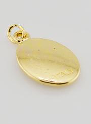 Médaille Notre Dame de Fatima Dorée - 25mm