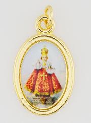 Médaille Enfant Jésus de Prague - 25mm