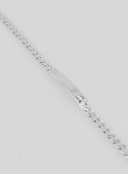 Gourmette Homme en Argent - Maille 4mm