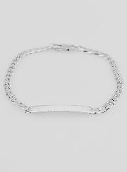 Gourmette Homme en Argent - Maille 4mm