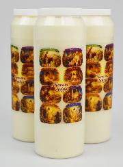 Lot de 3 Bougies de Neuvaine Semaine Sainte