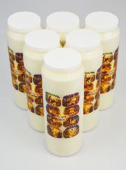 Lot de 6 Bougies de Neuvaine Semaine Sainte