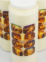 Lot de 6 Bougies de Neuvaine Semaine Sainte