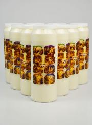 Lot de 10 Bougies de Neuvaine Semaine Sainte