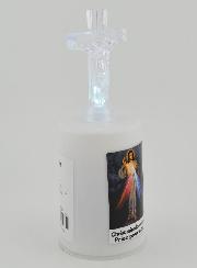Bougie d'Église à Led Christ Miséricordieux