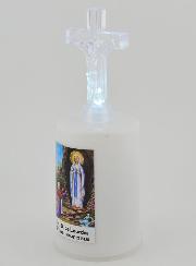Bougie d'Église à Notre Dame de Lourdes