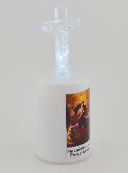 Bougie d'Église à Marie qui Défait les Noeuds