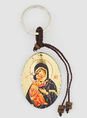 Porte-Clés Icône - Vierge de Vladimir