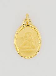 Médaille de Baptême Ange Gardien - 20mm