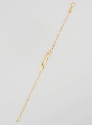 Gourmette Identité Bébé en Plaqué Or - 15cm