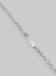 Gourmette de Baptême en Argent 925 - 18cm