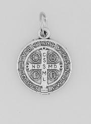 Médaille de Saint Benoît en Métal - 15mm