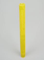 Bougie de Prière Teintée Masse - Jaune
