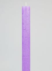 Bougie Teintée Masse 27cm - Violet