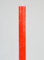 Bougie Teintée Masse 27cm - Rouge Rosé