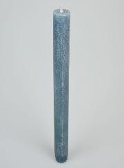 Bougie de Prière Teintée Masse - Bleu Gris