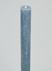 Bougie de Prière Teintée Masse - Bleu Gris