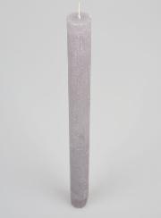 Bougie Teintée Masse 27cm - Mauve