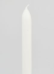 Bougie Teintée Masse 24cm - Blanc